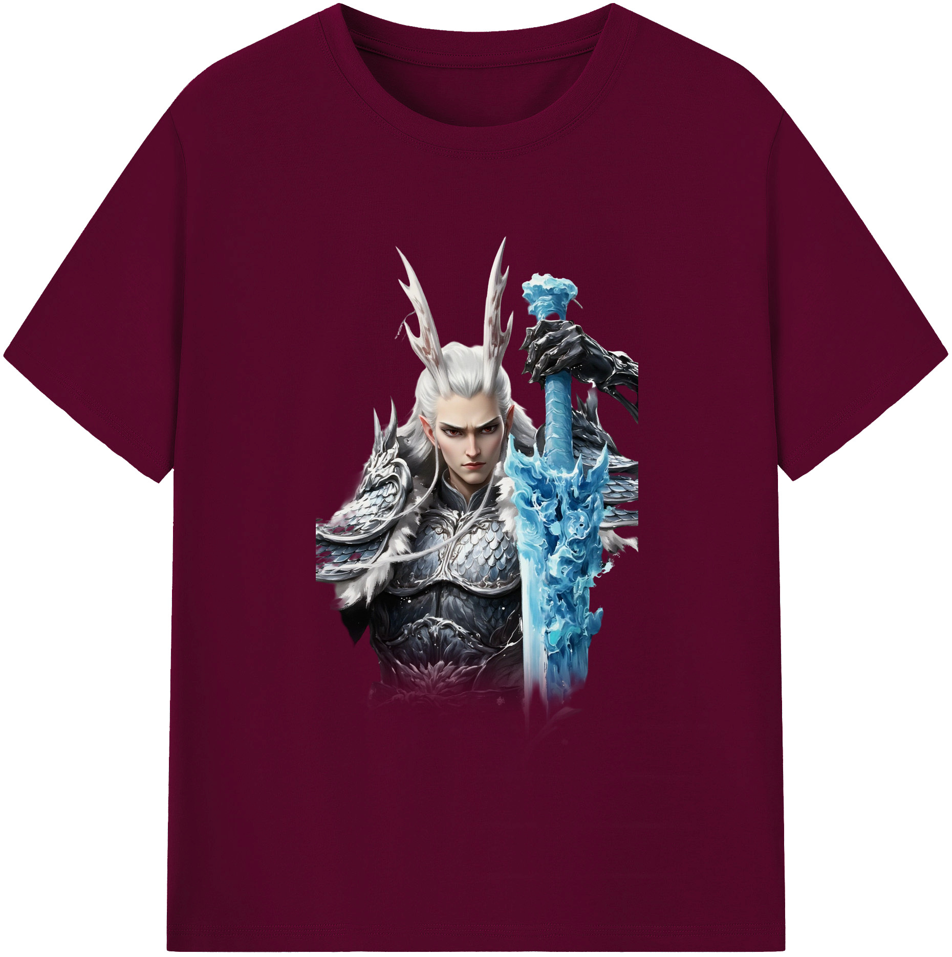 （画像用） Ne Zha 2 ナタ 魔童の大暴れ レディースカジュアルプリントTシャツ（綿100％）